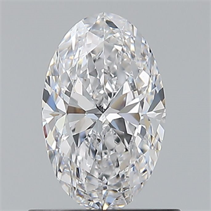 Picture of Natural Diamond 0.70 Carats, Oval with  Cut, D Color, VS1 Clarity and Certified by GIA