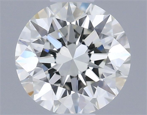 Foto Diamante Natural 0.50 quilates, Redondo , Color H, claridad VVS2 y certificado IGI de