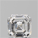 Natural Diamond 1.20 Carats, Asscher with  Cut, E Color, VS2 Clarity and Certified by GIA