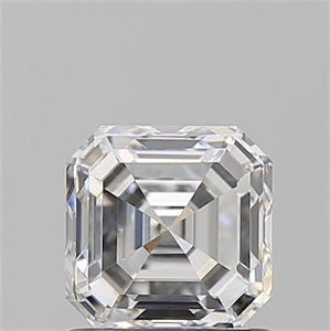 Picture of Natural Diamond 1.20 Carats, Asscher with  Cut, E Color, VS2 Clarity and Certified by GIA