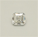 Diamante Natural 0.31 quilates, Asscher , Color E, claridad VVS2 y certificado GIA