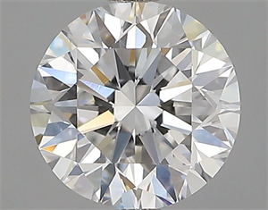 Picture of Natural Diamond 0.80 Carats, Round with Very Good Cut, D Color, VVS2 Clarity and Certified by GIA
