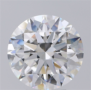Picture of Lab Grown Diamond 5.09 Carats, Round with Excellent Cut, F Color, VVS2 Clarity and Certified by IGI