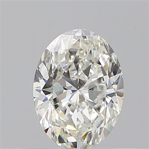 Picture of Natural Diamond 0.48 Carats, Oval with  Cut, H Color, VS2 Clarity and Certified by GIA