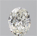 Diamante Natural 0.48 quilates, Ovalado , Color H, claridad VS2 y certificado GIA
