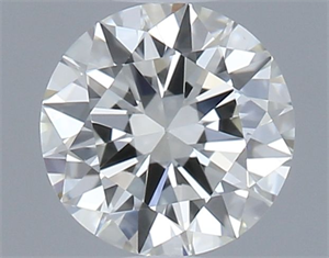 Foto Diamante Natural 0.50 quilates, Redondo , Color H, claridad VVS2 y certificado IGI de