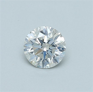 Foto Diamante Natural 0.46 quilates, Redondo , Color H, claridad SI2 y certificado GIA de
