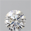 Diamante Natural 0.40 quilates, Redondo , Color H, claridad IF y certificado GIA