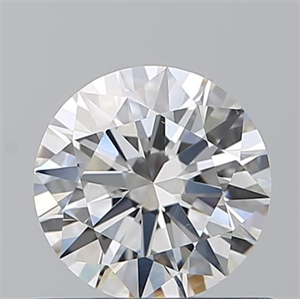 Picture of Natural Diamond 0.70 Carats, Round with Excellent Cut, F Color, VS2 Clarity and Certified by GIA