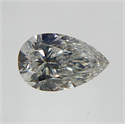 Diamante Natural 0.19 quilates, De pera , Color E, claridad VS2 y certificado GIA