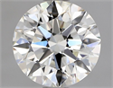 Natural Diamond 1.05 Carats, Round with Excellent Cut, J Color, VVS1 Clarity and Certified by GIA