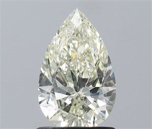 Picture of Natural Diamond 1.00 Carats, Pear with  Cut, K Color, SI2 Clarity and Certified by IGI