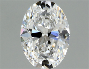 Picture of Natural Diamond 0.50 Carats, Oval with  Cut, D Color, VVS2 Clarity and Certified by GIA