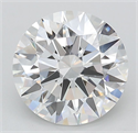 Lab Grown Diamond 3.57 Carats, Round with Ideal Cut, D Color, IF Clarity and Certified by IGI