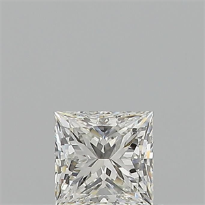Picture of Natural Diamond 0.60 Carats, Princess with  Cut, G Color, VVS2 Clarity and Certified by GIA