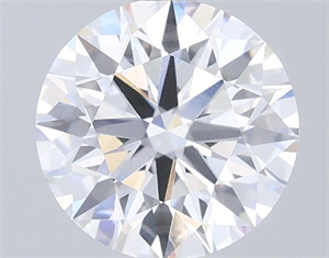 Picture of Lab Grown Diamond 1.53 Carats, Round with Ideal Cut, D Color, VVS2 Clarity and Certified by IGI