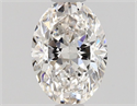 Natural Diamond 0.52 Carats, Oval with  Cut, G Color, VS1 Clarity and Certified by GIA