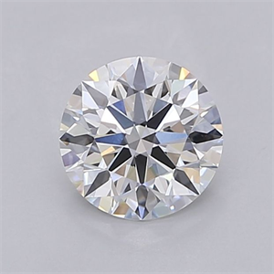 Picture of Lab Grown Diamond 1.03 Carats, Round with Ideal Cut, D Color, VS1 Clarity and Certified by IGI