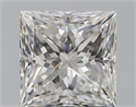 Natural Diamond 2.00 Carats, Princess with  Cut, G Color, VVS1 Clarity and Certified by GIA