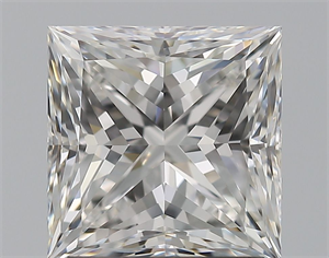 Picture of Natural Diamond 2.00 Carats, Princess with  Cut, G Color, VVS1 Clarity and Certified by GIA