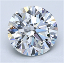 Diamante Natural 2.80 quilates, Redondo , Color F, claridad VS2 y certificado GIA