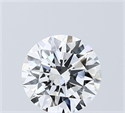 Lab Grown Diamond 2.00 Carats, Round with Excellent Cut, D Color, VVS2 Clarity and Certified by IGI