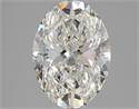 Diamante Natural 3.03 quilates, Ovalado , Color H, claridad SI2 y certificado GIA