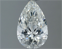 Natural Diamond 0.51 Carats, Pear with  Cut, H Color, SI2 Clarity and Certified by GIA