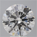 Lab Grown Diamond 5.56 Carats, Round with Ideal Cut, F Color, VVS2 Clarity and Certified by IGI