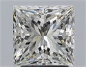 Natural Diamond 2.51 Carats, Princess with  Cut, I Color, VVS2 Clarity and Certified by GIA