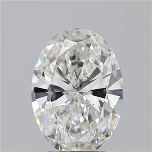 Picture of Natural Diamond 2.01 Carats, Oval with  Cut, G Color, VS2 Clarity and Certified by GIA