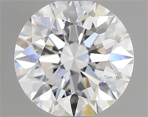 Picture of Lab Grown Diamond 1.09 Carats, Round with Ideal Cut, D Color, VVS2 Clarity and Certified by IGI