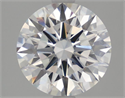Lab Grown Diamond 2.54 Carats, Round with Ideal Cut, E Color, VS1 Clarity and Certified by IGI