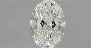 Picture of Natural Diamond 0.71 Carats, Oval with  Cut, H Color, VVS1 Clarity and Certified by GIA