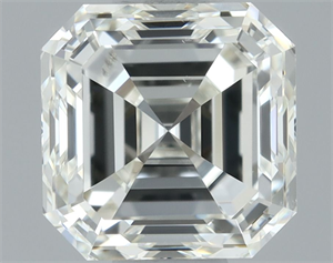 Picture of Natural Diamond 1.00 Carats, Asscher with  Cut, H Color, VS2 Clarity and Certified by IGI