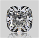 Natural Diamond 0.70 Carats, Cushion with  Cut, D Color, VVS2 Clarity and Certified by GIA