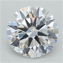 Del inventario de diamantes de laboratorio, 6.25 quilates, Redondo , Color D, claridad VVS1 y certificado GIA