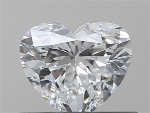 Foto Diamante Natural 0.40 quilates, Corazón , Color G, claridad VVS2 y certificado GIA de