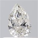 Natural Diamond 0.30 Carats, Pear with  Cut, H Color, VS1 Clarity and Certified by GIA