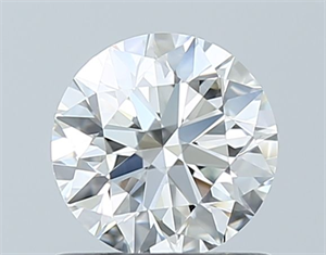 Picture of Natural Diamond 0.75 Carats, Round with Excellent Cut, G Color, VVS1 Clarity and Certified by IGI
