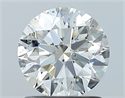 Diamante Natural 1.20 quilates, Redondo , Color J, claridad SI2 y certificado GIA