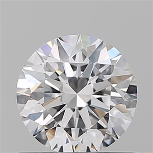 Picture of Natural Diamond 0.72 Carats, Round with Excellent Cut, D Color, VS2 Clarity and Certified by GIA
