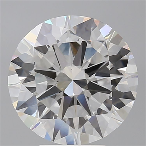 Picture of Lab Grown Diamond 6.02 Carats, Round with Excellent Cut, F Color, VS1 Clarity and Certified by IGI
