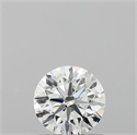 Del inventario de diamantes de laboratorio, 0.71 quilates, Redondo , Color D, claridad VVS2 y certificado IGI