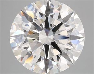 Picture of Lab Grown Diamond 6.06 Carats, Round with Ideal Cut, D Color, VS1 Clarity and Certified by IGI