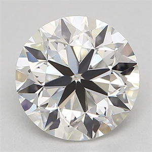 Foto Diamante Natural 0.72 quilates, Redondo , Color H, claridad VS1 y certificado GIA de