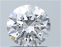Diamante Natural 0.81 quilates, Redondo , Color F, claridad SI2 y certificado GIA