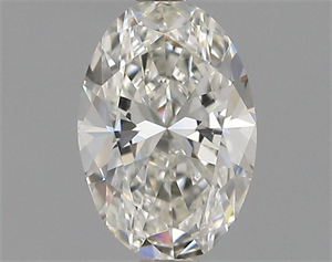 Picture of Natural Diamond 0.60 Carats, Oval with  Cut, J Color, VVS1 Clarity and Certified by GIA