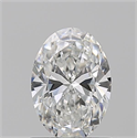 Natural Diamond 0.91 Carats, Oval with  Cut, F Color, VS1 Clarity and Certified by GIA