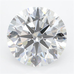 Picture of Lab Grown Diamond 4.99 Carats, Round with Excellent Cut, D Color, VVS1 Clarity and Certified by GIA